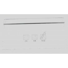 Beko Grundig Arcelik Schubladenblenden - Fz Drawer Cover 235mm Profil Hotstamp Kühlschrank 4636510200