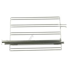 Teleskop-Seitenauszug, 2 Ebenen, links Beko BDM243BOC Backofen