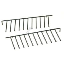 Bosch Siemens Geschirrkorb Zubehör - Einsatz Klappstachel, Dunkelgrau, Oberkorb, Vorne Geschirrspüler 12004140