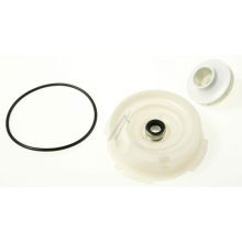 Bosch Siemens Pumpen Und Zubehör - Dichtsatz Neue Version Für Umwälzpumpe, Set Mit Unterteil Pumpengehäuse + Laufrad + O-ring Geschirrspüler 10013913