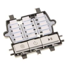 Light Guide Button Assembly Lavatrice Beko WTE7611BWR