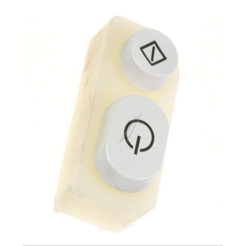 Tasti Siliconati On-off Bianco Evo2 C00094356 Lavatrice HOTPOINT,IN...