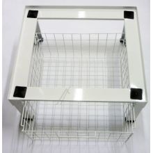 0059 Unterbausockel Weiss Mit Korb 610x550x300mm Waschmaschine 606.010.00