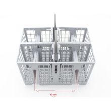 Besteckkorb Grau Scholte Waschmaschine 482000030627