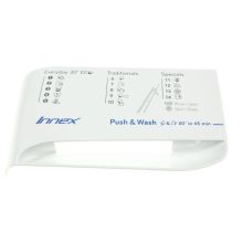 C00515867 Griff Deckel Weiss Inx/Symb-Rapid/Pr Lavatrice Indesit BWE81284XWEU